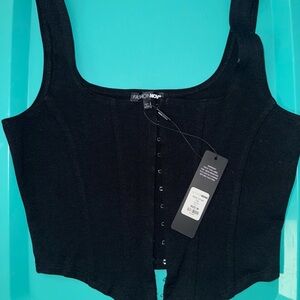 Fashion Nova Black Belle Corset